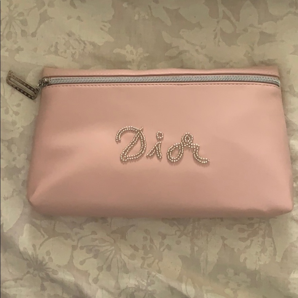 Dior make up pouch